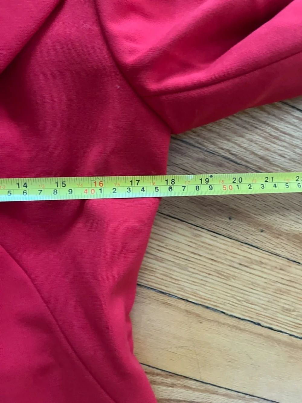 VTG DKNY/ Donna Karan red 100% wool double breasted jacket